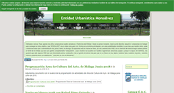 Desktop Screenshot of entidadmonsalvez.es